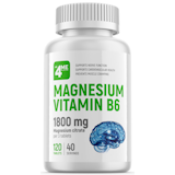 Magnesium Vitamin B6, 120 таб all4МЕ